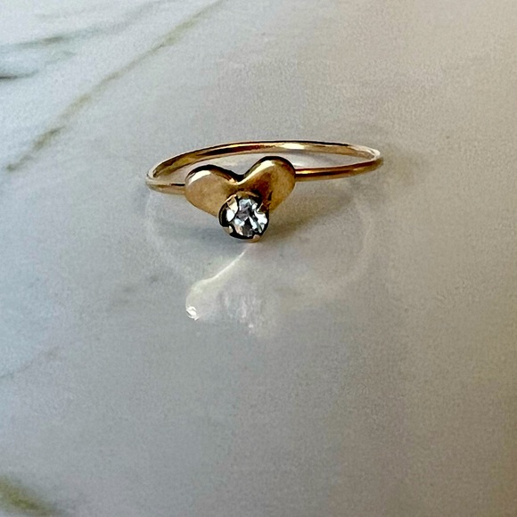 Gold and diamond children’s ring